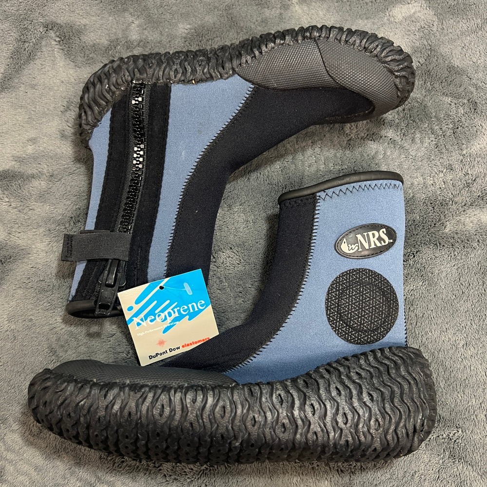 NRS Neoprene Paddle Boots Water Sports Kayak Rafting Shoes Mens 7/womens 8